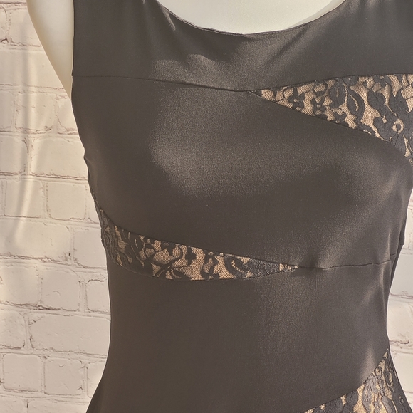 Bisou Bisou Black Dress Size 10 - Picture 4 of 7